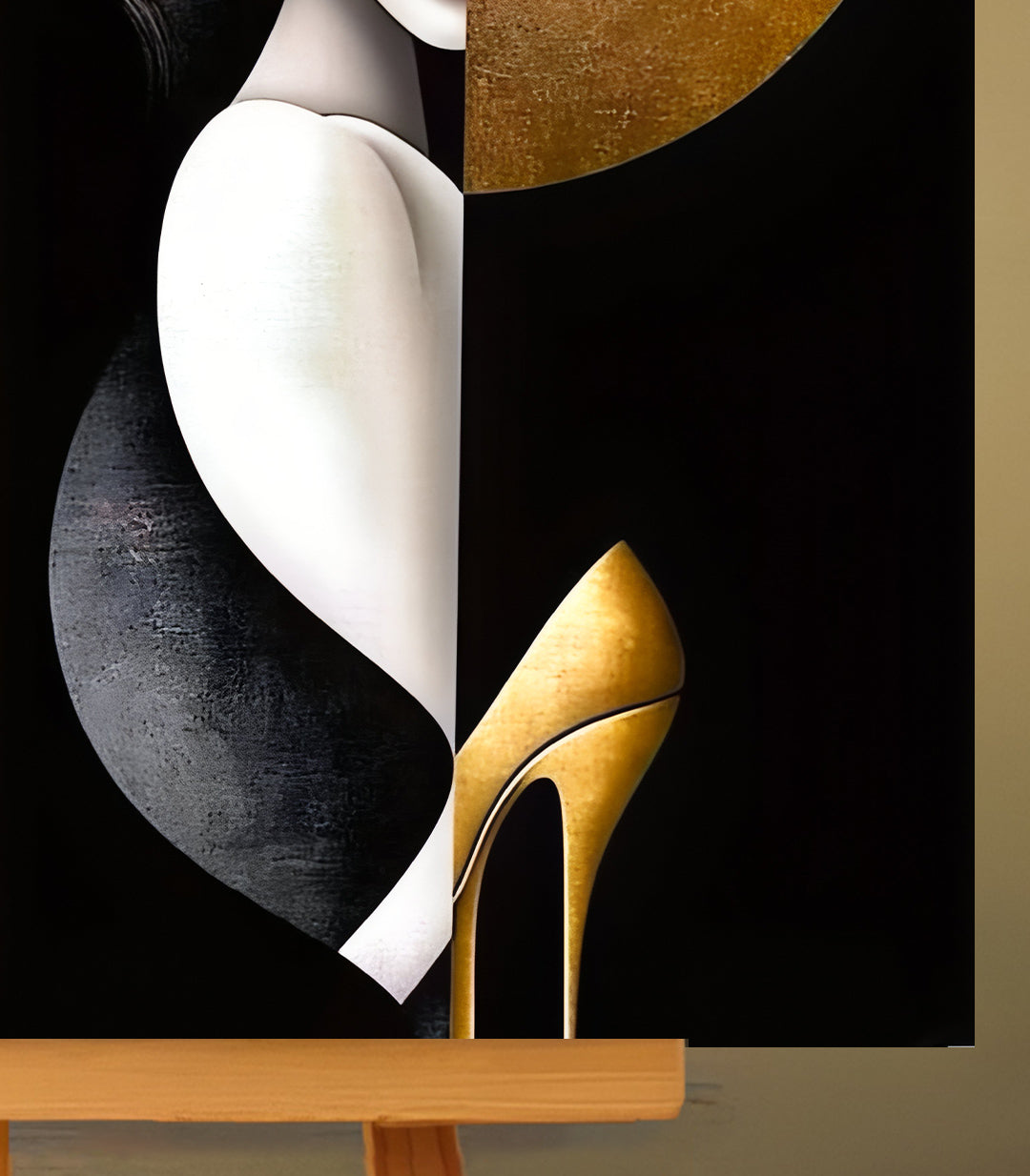 Un visage d'élégance - signé par l'artiste Chaymae Boukouk