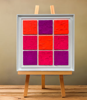 Tricolore - signé par l'artiste Fatine El Mansour