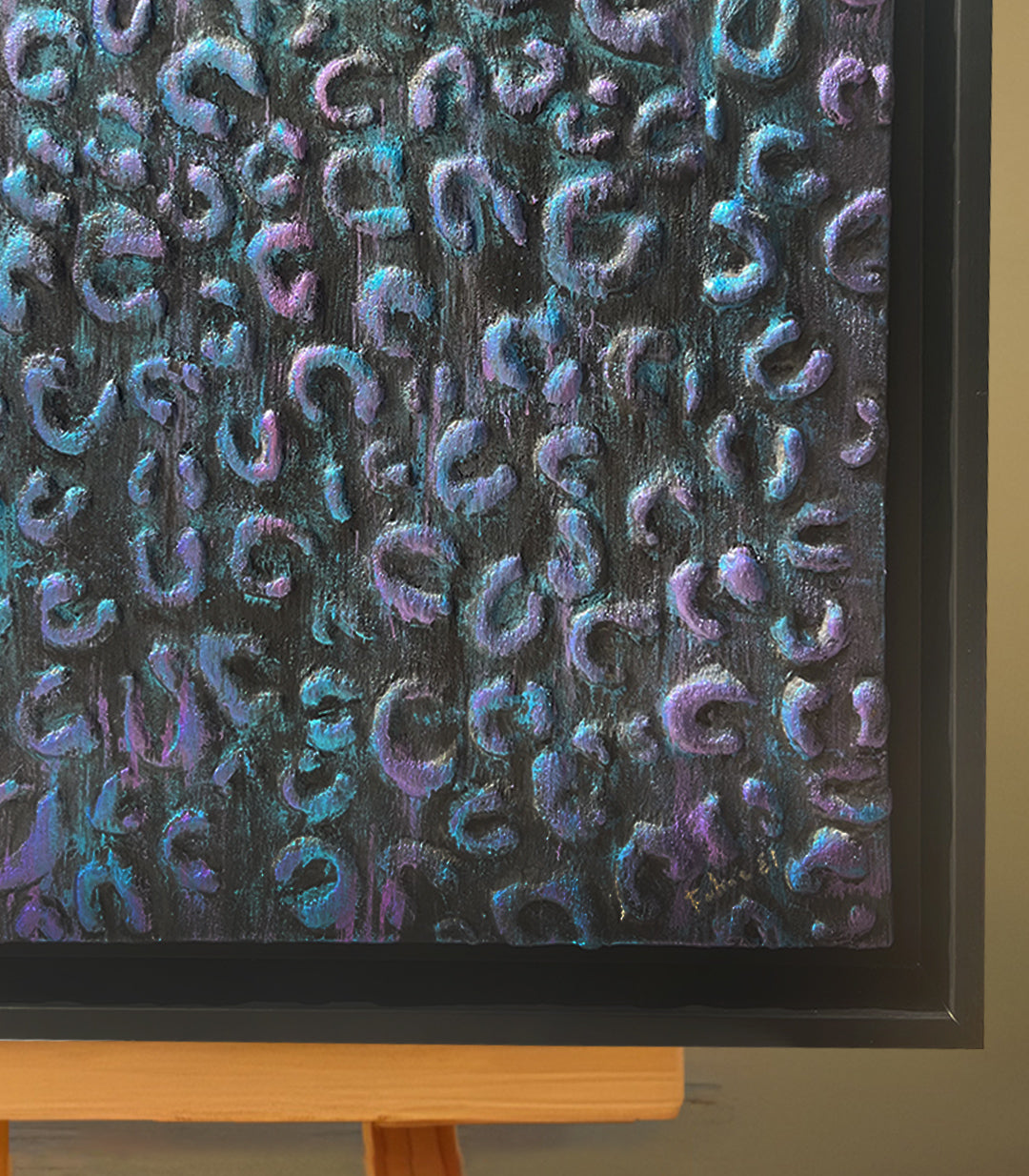 Dualité - signé par l'artiste Fatine El Mansour