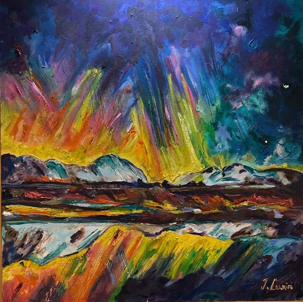 BOREALIS - signé par l'artiste Imane Laamiri