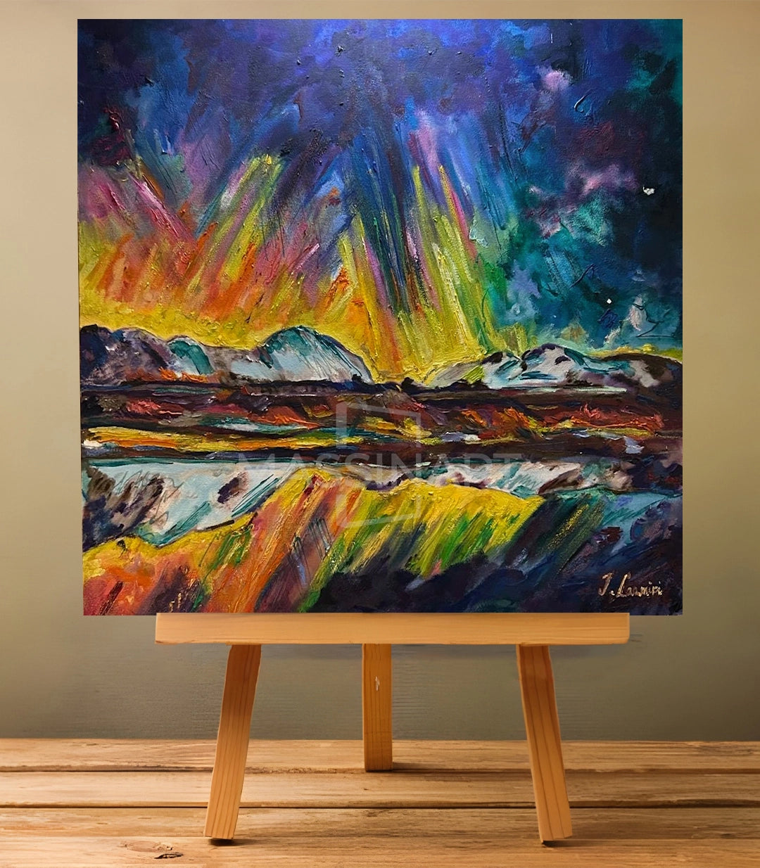 BOREALIS - signé par l'artiste Imane Laamiri