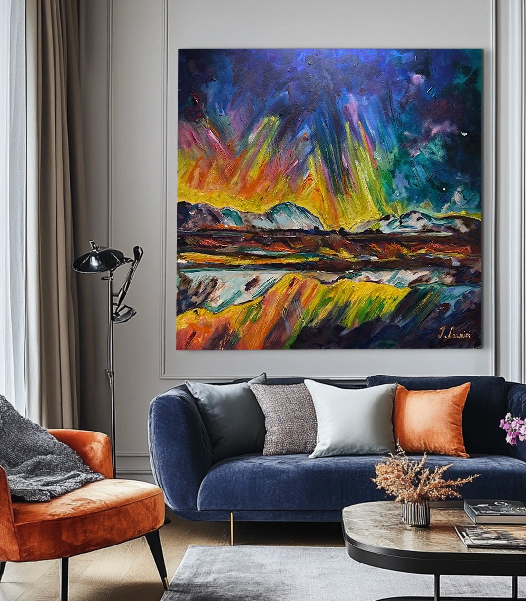 BOREALIS - signé par l'artiste Imane Laamiri