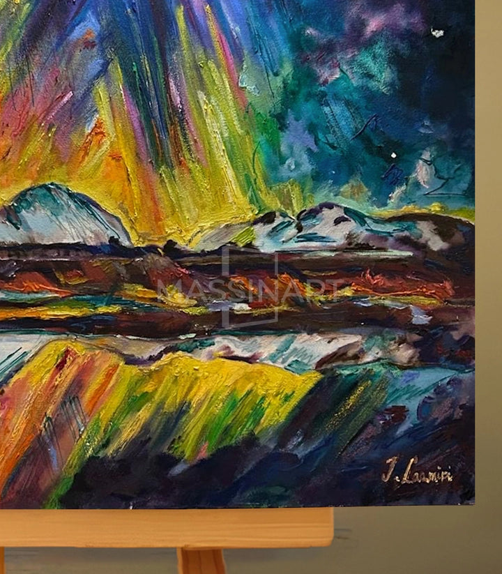 BOREALIS - signé par l'artiste Imane Laamiri – Massinart