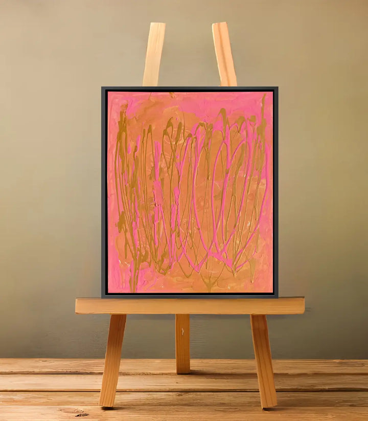 Beautiful - signé par l'artiste Amina