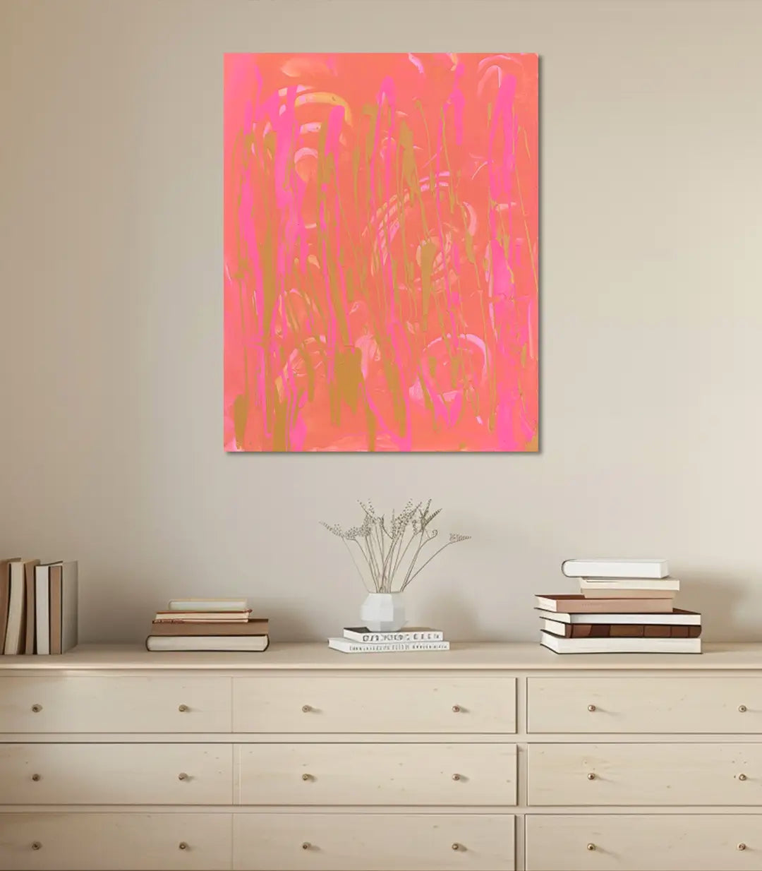 Glamour - signé par l'artiste Amina