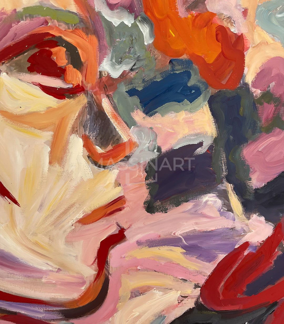 Soulmate - signé par l'artiste Meryem YH.