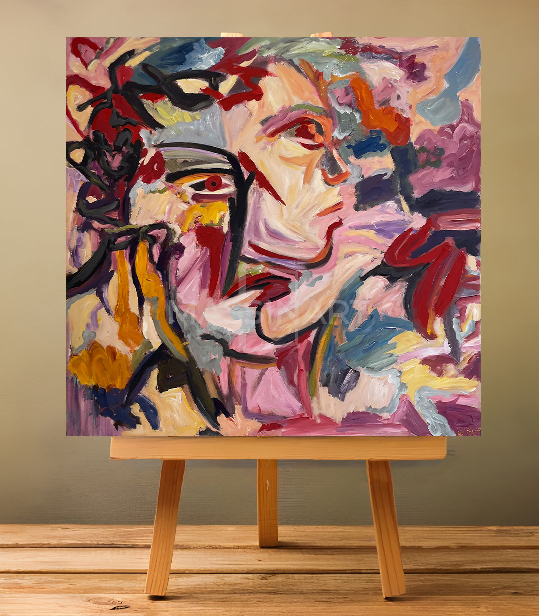 Soulmate - signé par l'artiste Meryem YH.