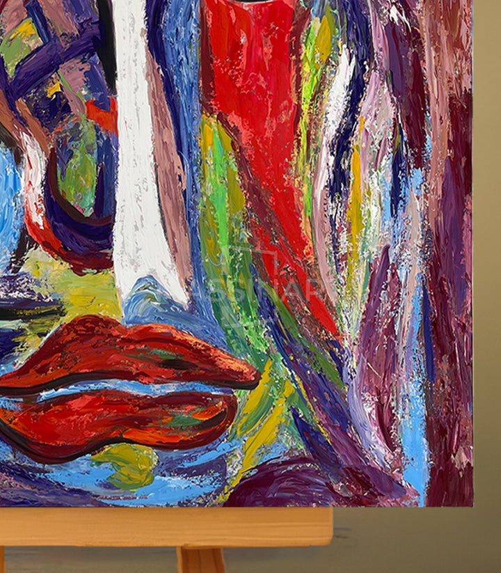 In & Out - signé par l'artiste Meryem YH. – Massinart