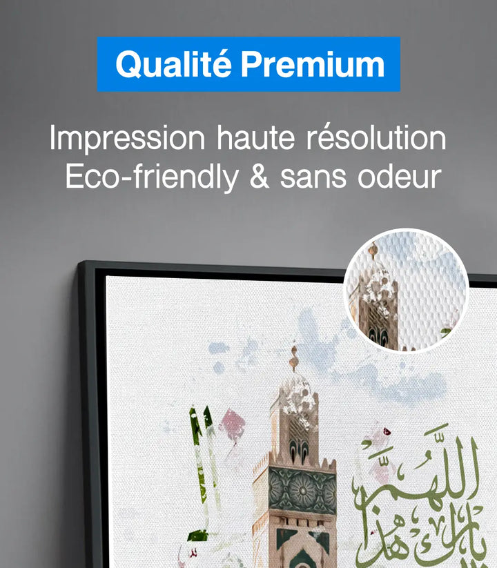 Variante encadrement tableau Barakah Massinart