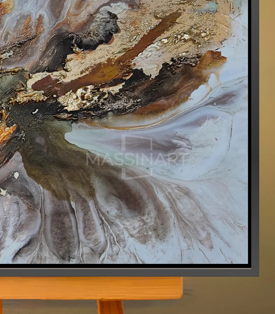 Eruption - Tableau original signé par l'artiste Meryem YH – Massinart