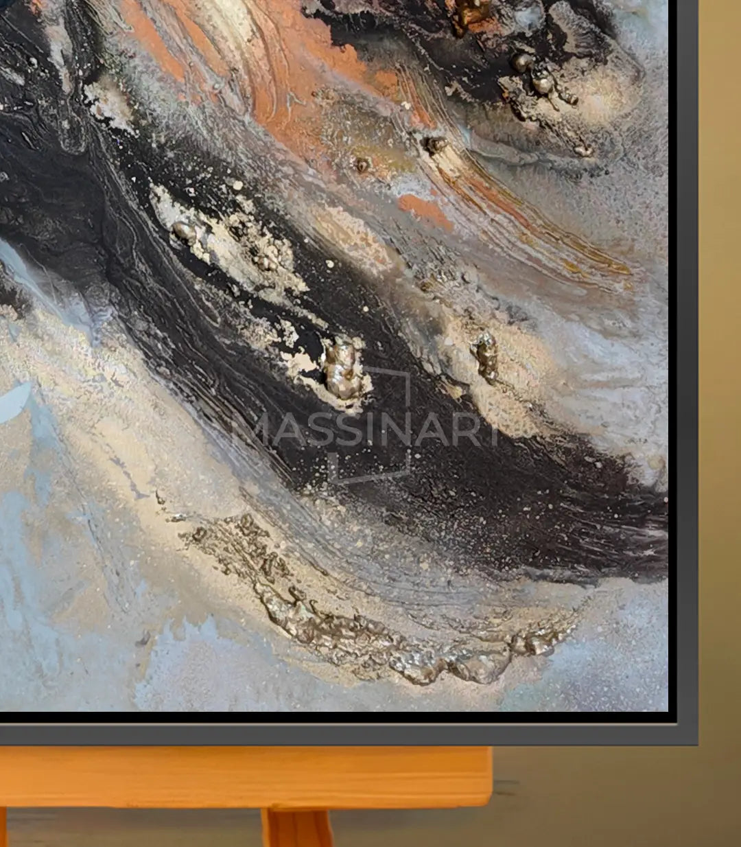 Calligraphie II - Tableau original signé par l'artiste Meryem YH