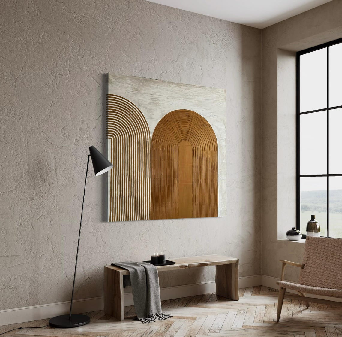 Calma Infinita- signé par l'artiste Dina ZR.