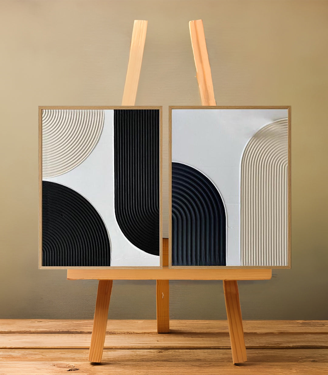 Equilibrio - signé par l'artiste Dina ZR.