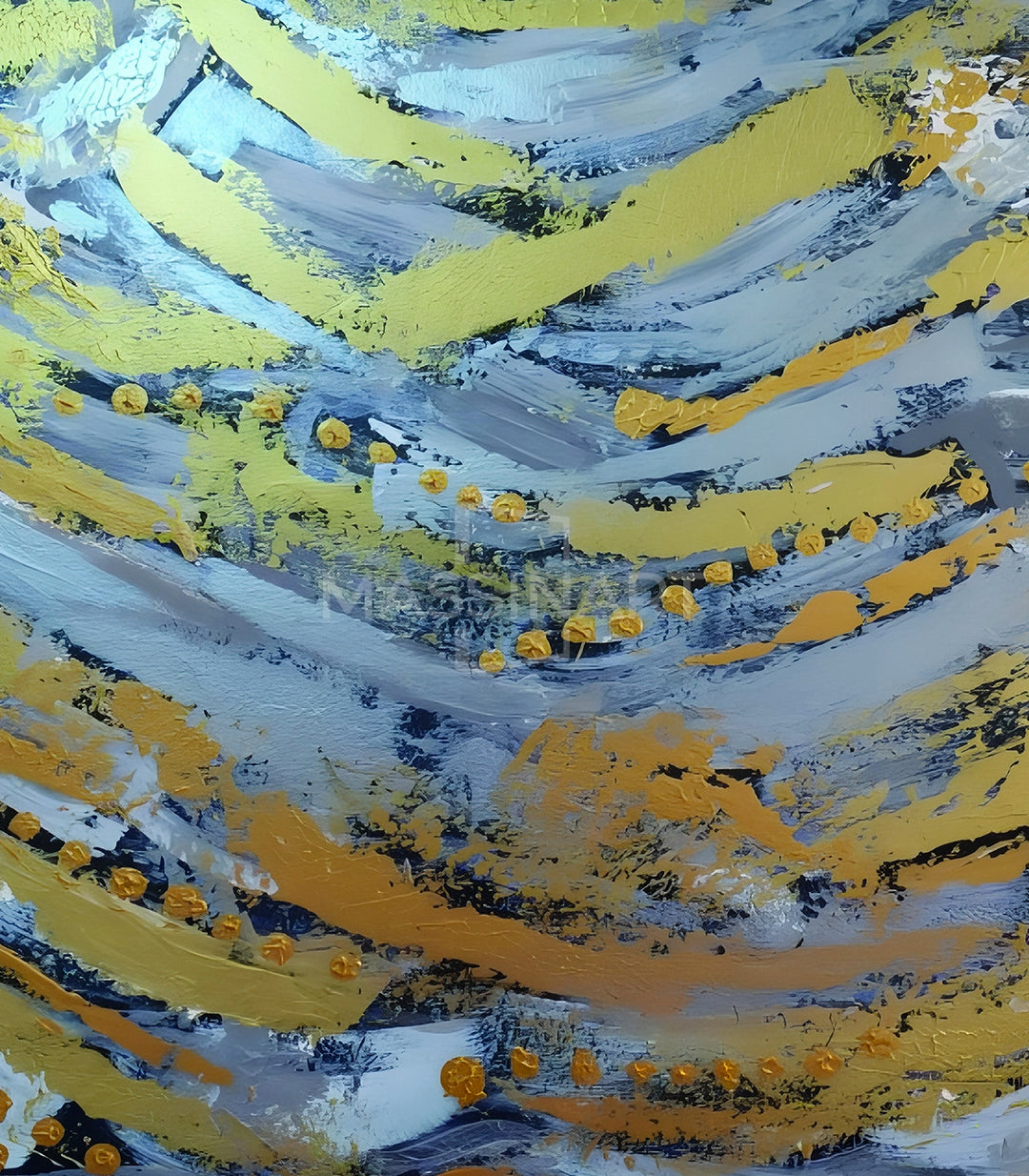 Compromis de la vie- signé par l'artiste Jihane Ouchrif.