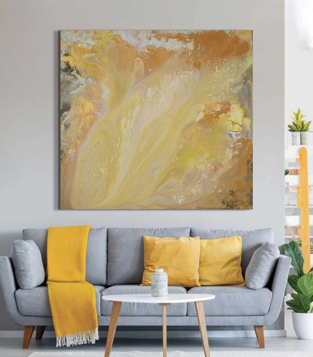 Flux d’espoir - signé par l'artiste Jihane Ouchrif.