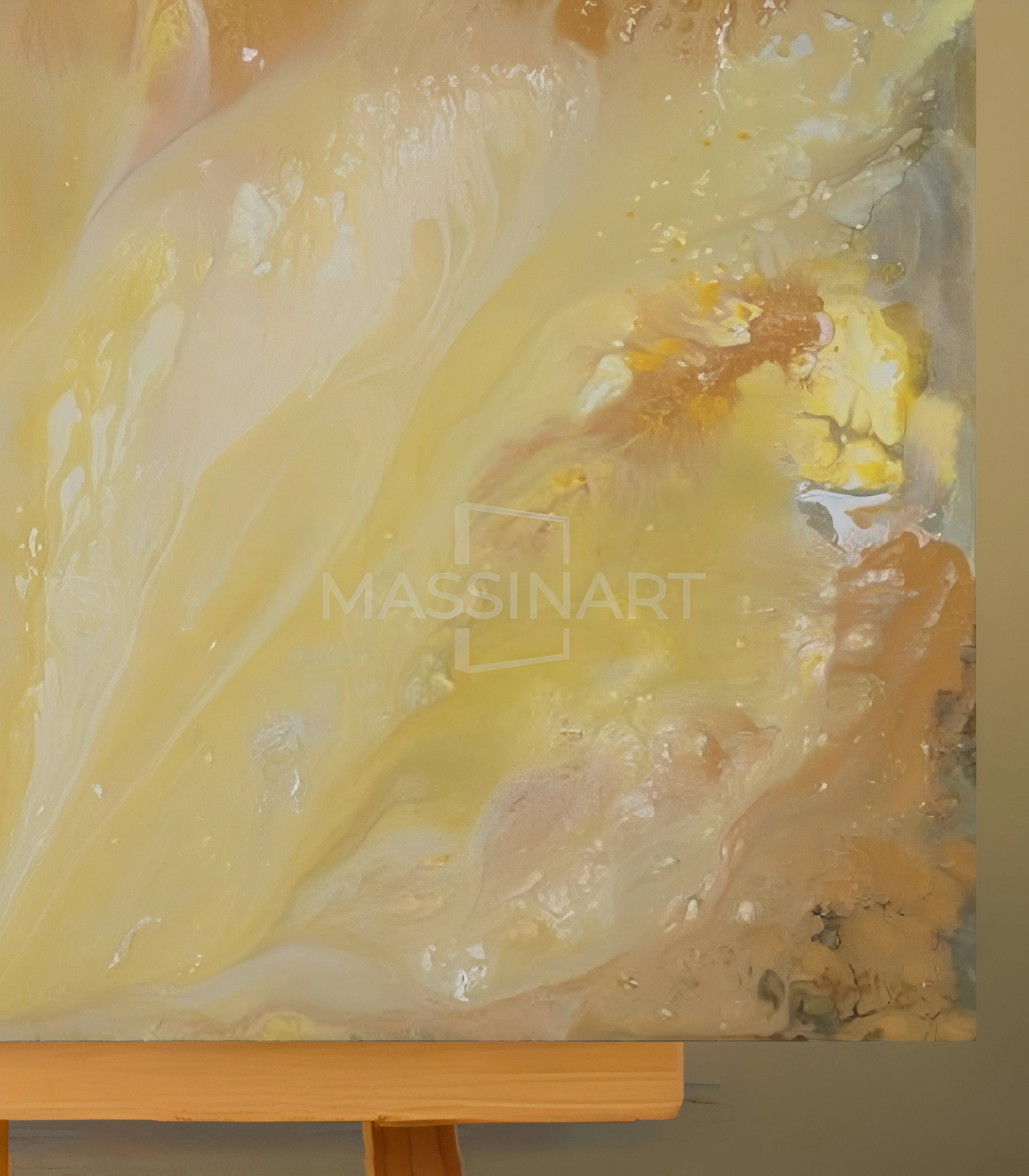 Flux d’espoir - signé par l'artiste Jihane Ouchrif.