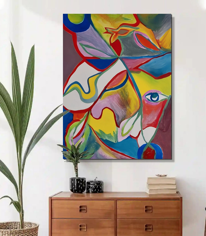 Fragments in Bloom - signé par l'artiste Kawtar Ben Yahia. – Massinart