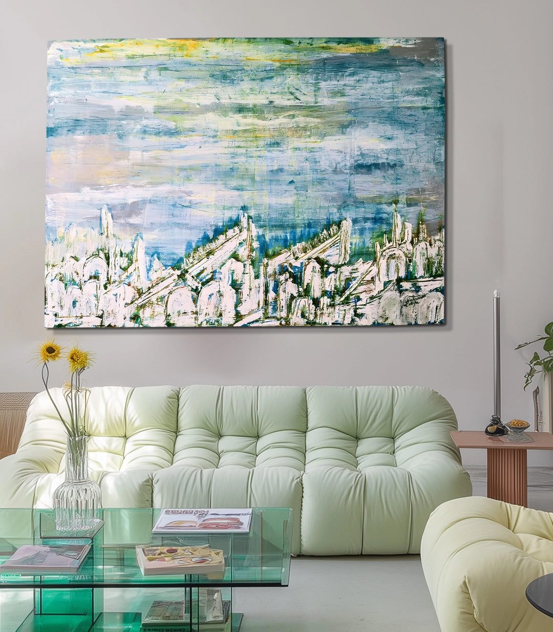 Balade - signé par l'artiste Latifa Tahraoui