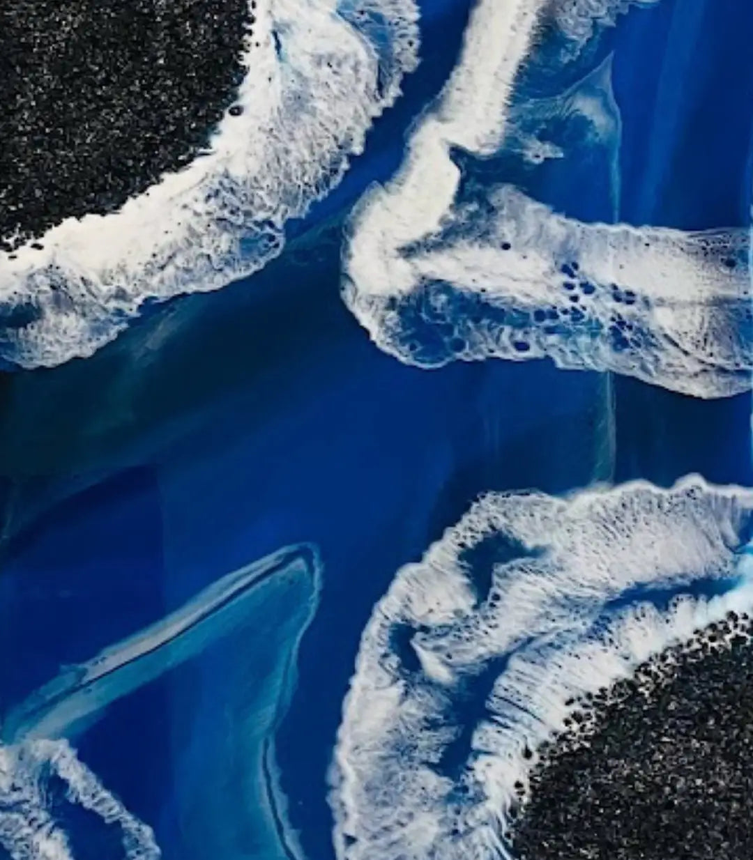 Fossil Blue - signé par l'artiste Maryam Youssefi – Massinart