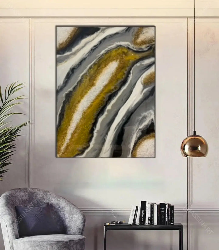 Or Ethèré - signé par l'artiste Maryam Youssefi – Massinart