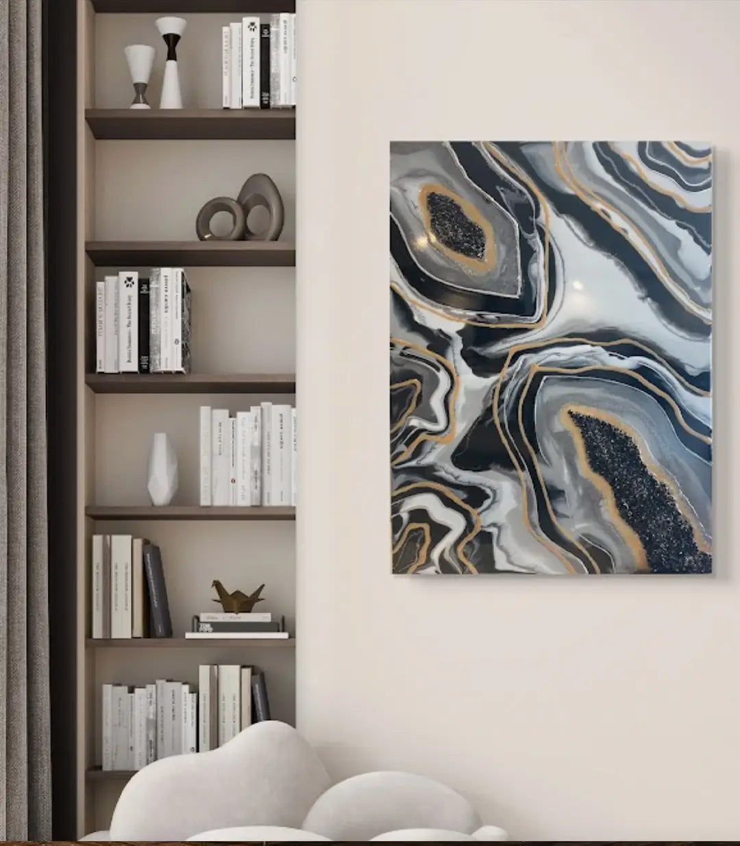 Silence Métallique - signé par l'artiste Maryam Youssefi