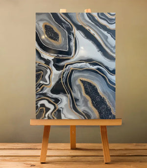 Silence Métallique - signé par l'artiste Maryam Youssefi