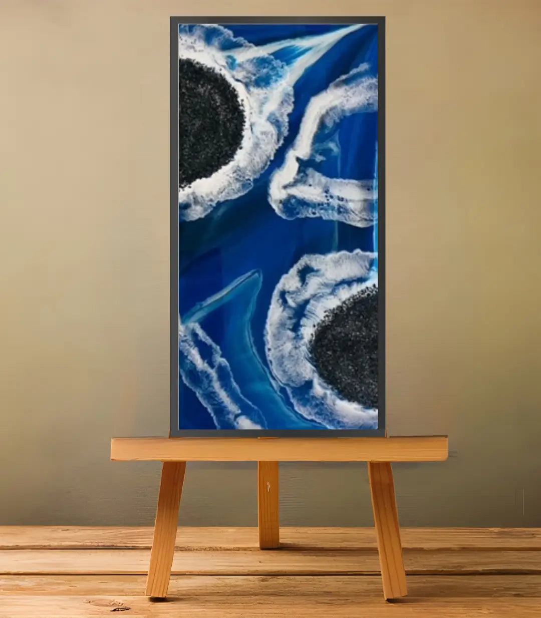 Fossil Blue - signé par l'artiste Maryam Youssefi – Massinart