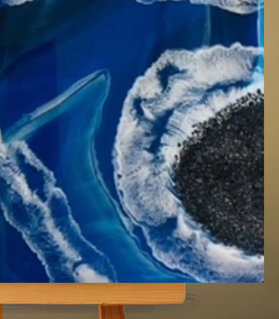 Fossil Blue - signé par l'artiste Maryam Youssefi – Massinart