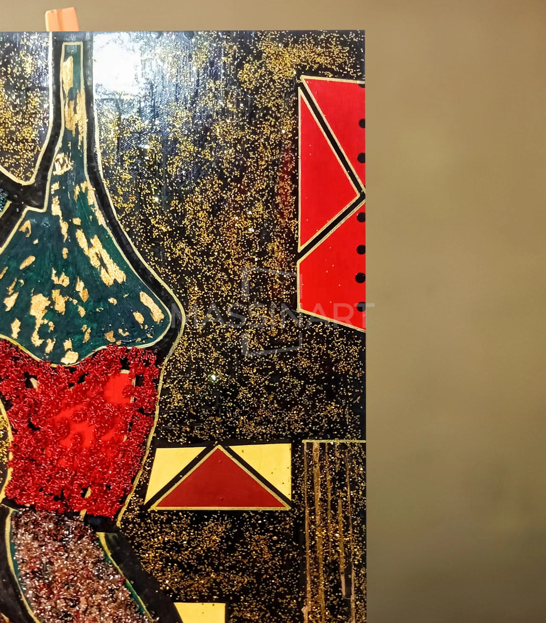 Un Geste d’Espoir - signé par l'artiste Nada ZR.