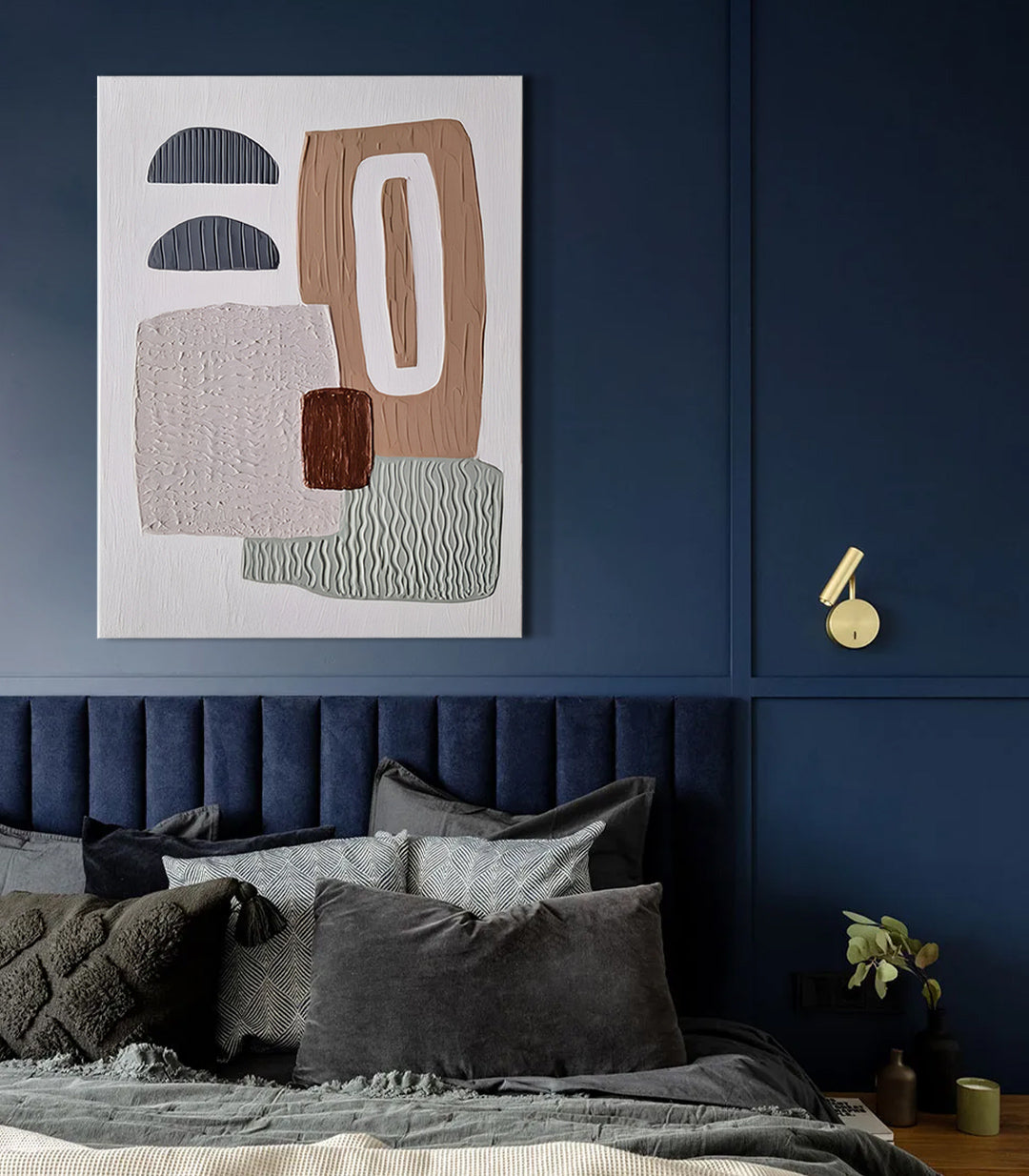 Calma Geométrica - signé par l'artiste Dina ZR.