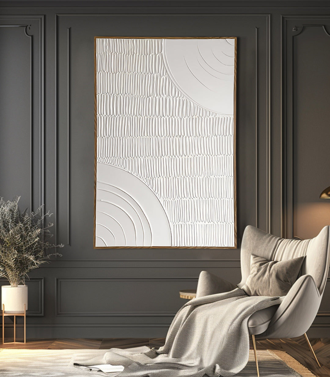 Blanco Vivo- signé par l'artiste Dina ZR.