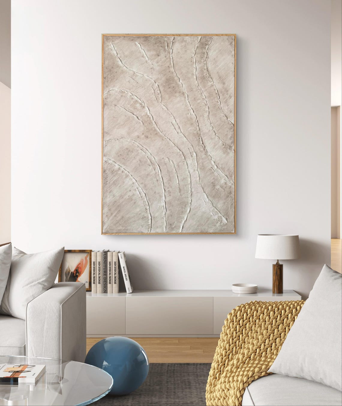 Eco del mar- signé par l'artiste Dina ZR.