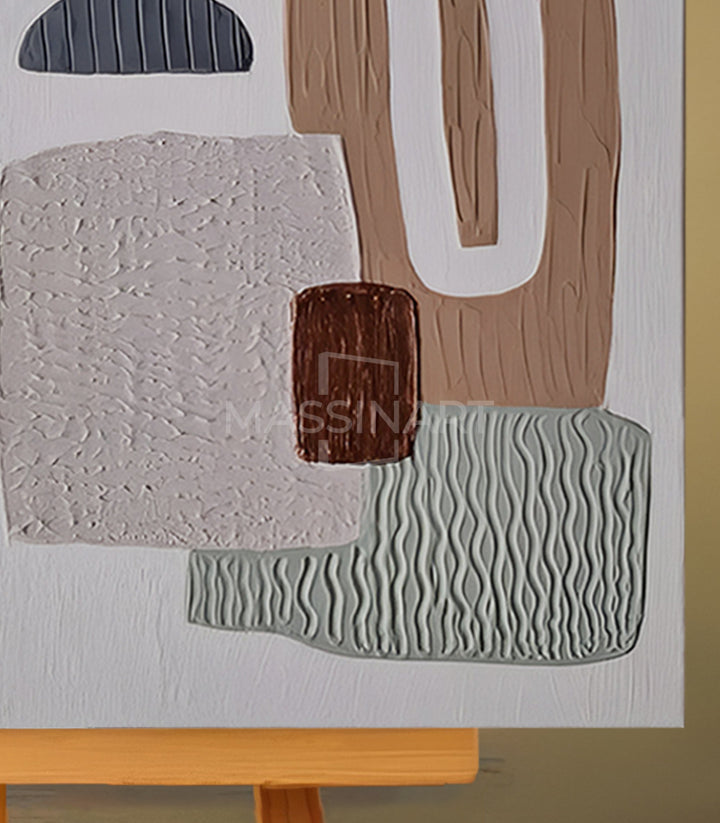 Calma Geométrica - signé par l'artiste Dina ZR. – Massinart