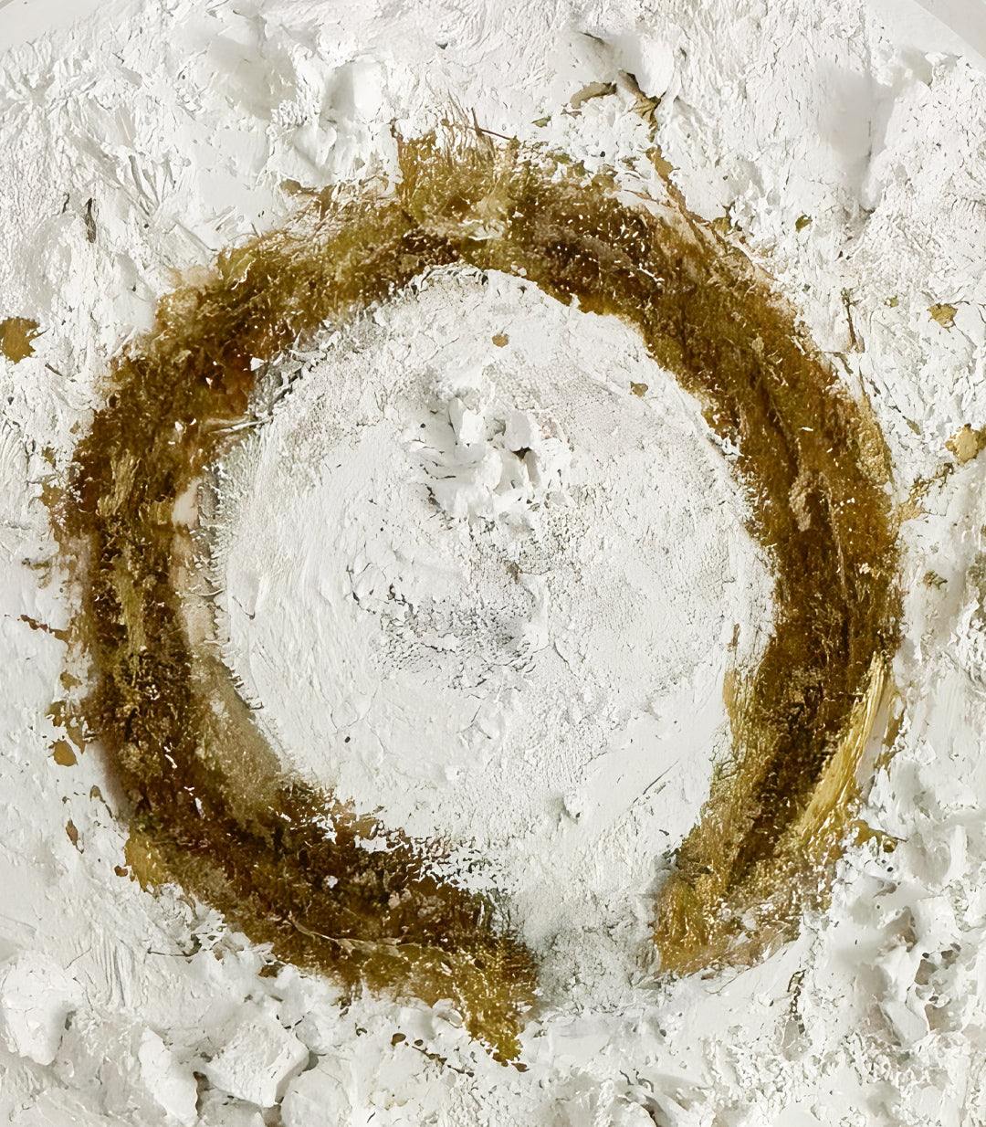 Golden Circle - signé par l'artiste Samira AKR.