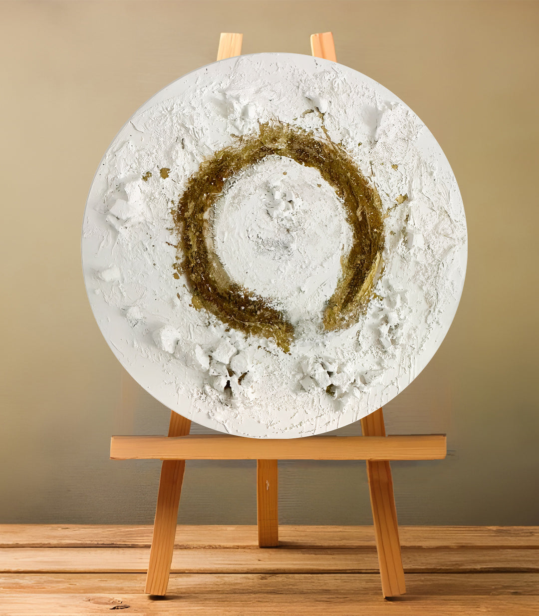 Golden Circle - signé par l'artiste Samira AKR.