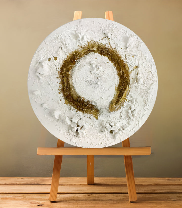 Golden Circle - signé par l'artiste Samira AKR.