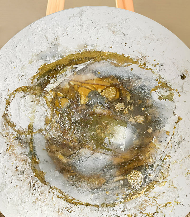 Golden Aura - signé par l'artiste Samira AKR. – Massinart