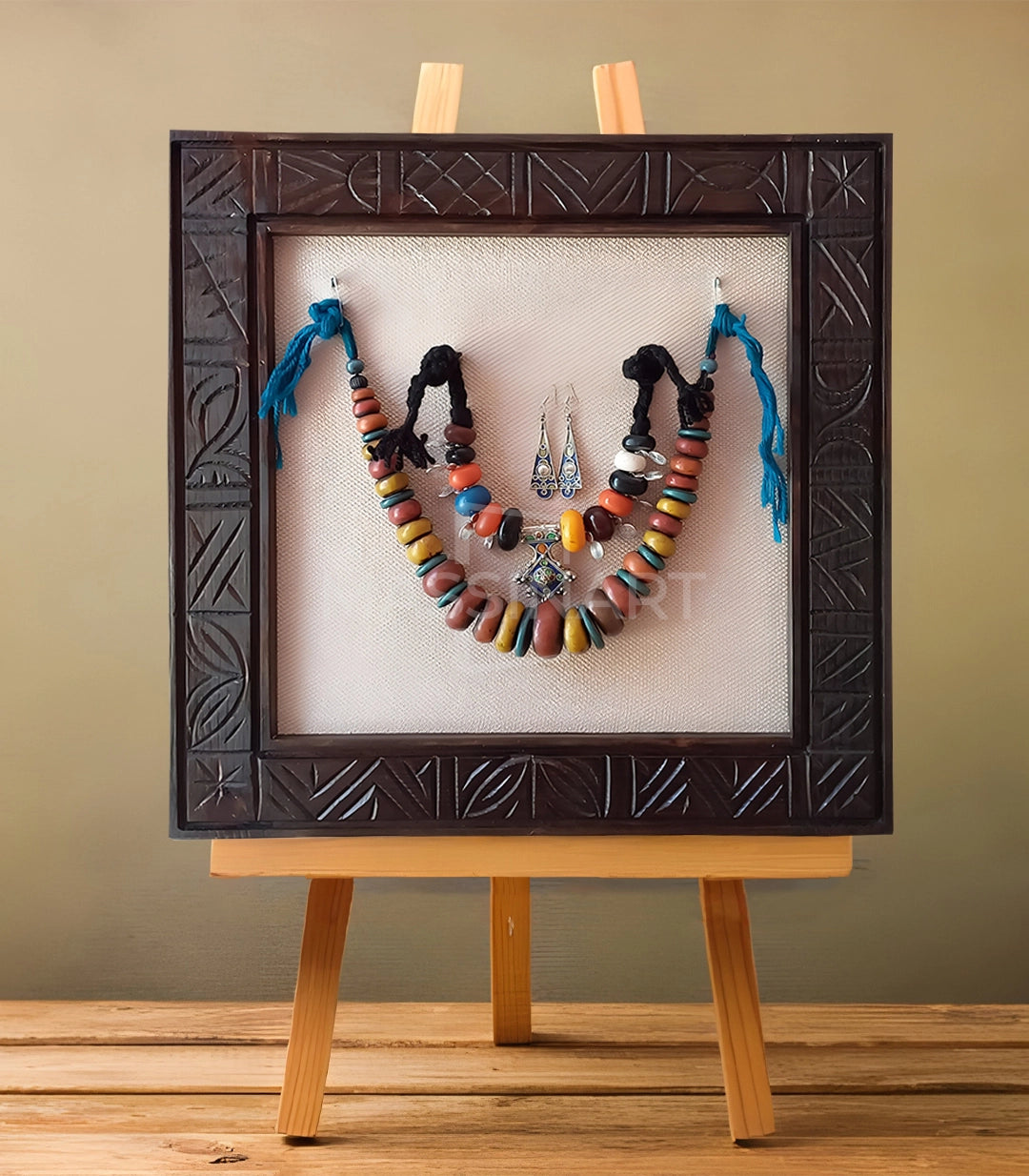 Mémoire berbère - signé par l'artiste Sara Hamid.