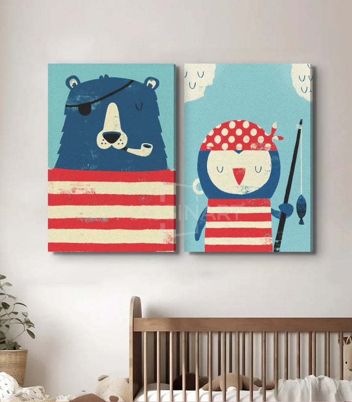 Diptyque ours chouette décoration intérieur enfants Massinart