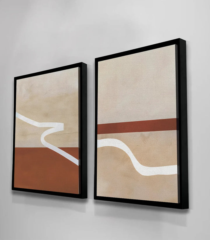 Détail palette terracotta beige blanc Flux Massinart