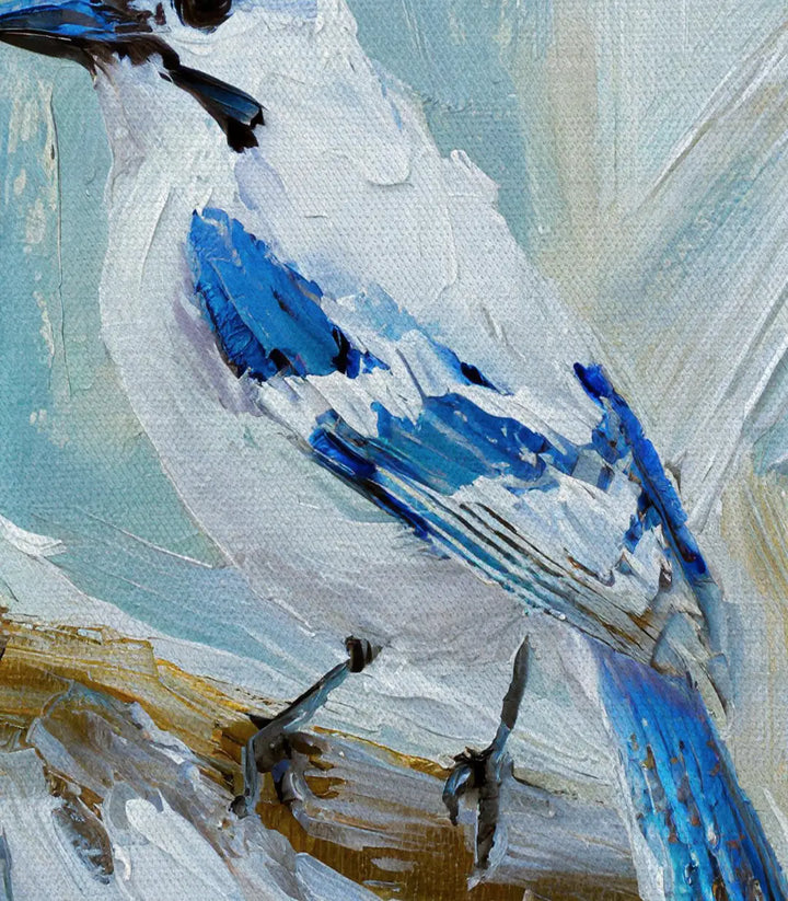 Tableau Bluejay Massinart — emballage livraison prêt à accrocher