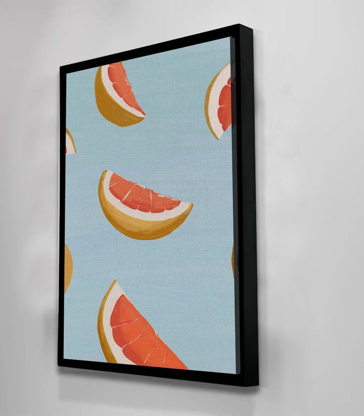 Tableau Orange Slices ambiance décoration murale moderne Massinart