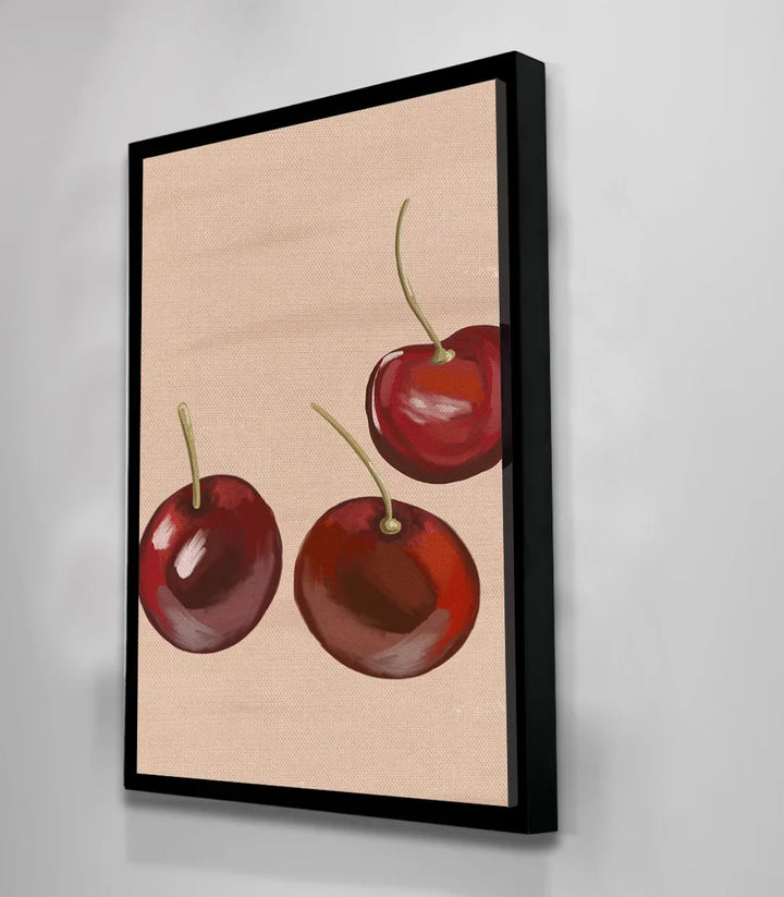 Tableau cerises trio mise en situation rangement cuisine Massinart