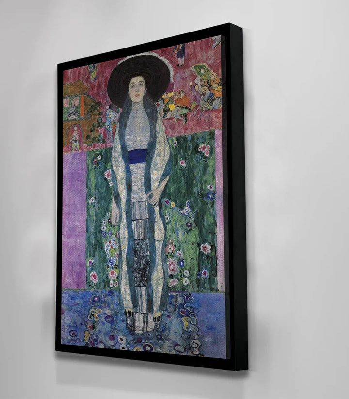 Décoration salon moderne portrait femme shawl Massinart
