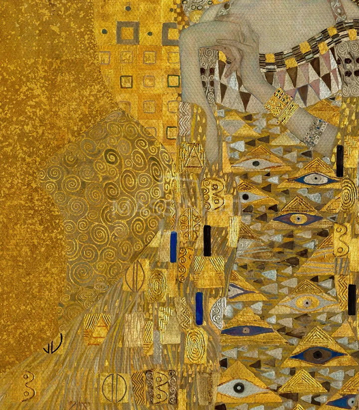 Tableau Portrait Adèle Klimt qualité premium Massinart