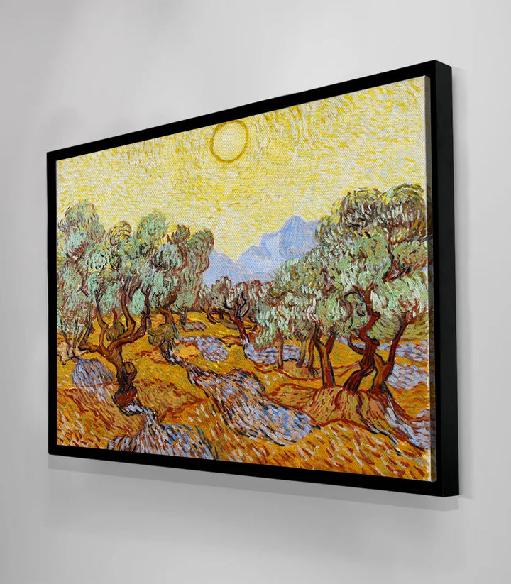 Tableau Olive Trees By Vincent van Gogh Massinart
