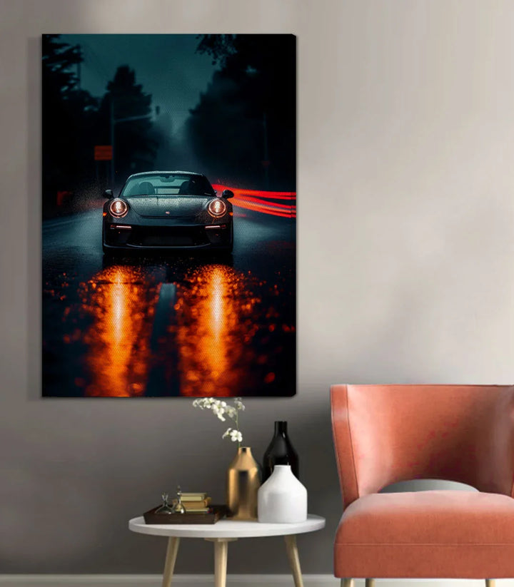 Tableau Dark Streak ambiance bureau design Massinart