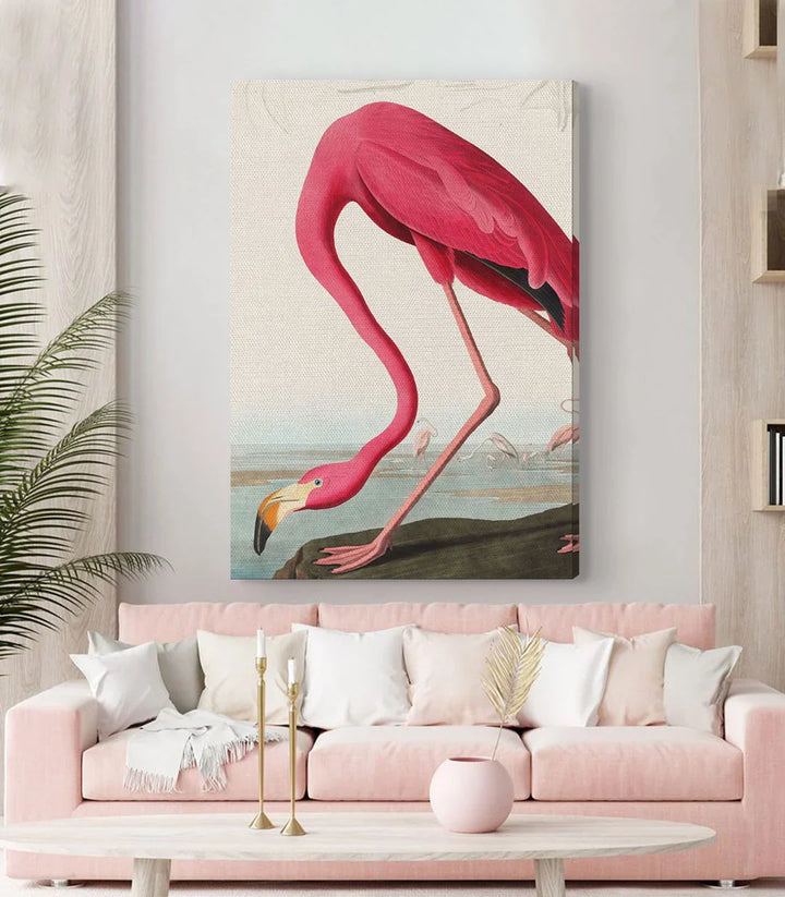 Tableau The Flamingo's Stance décoration chambre fille Massinart