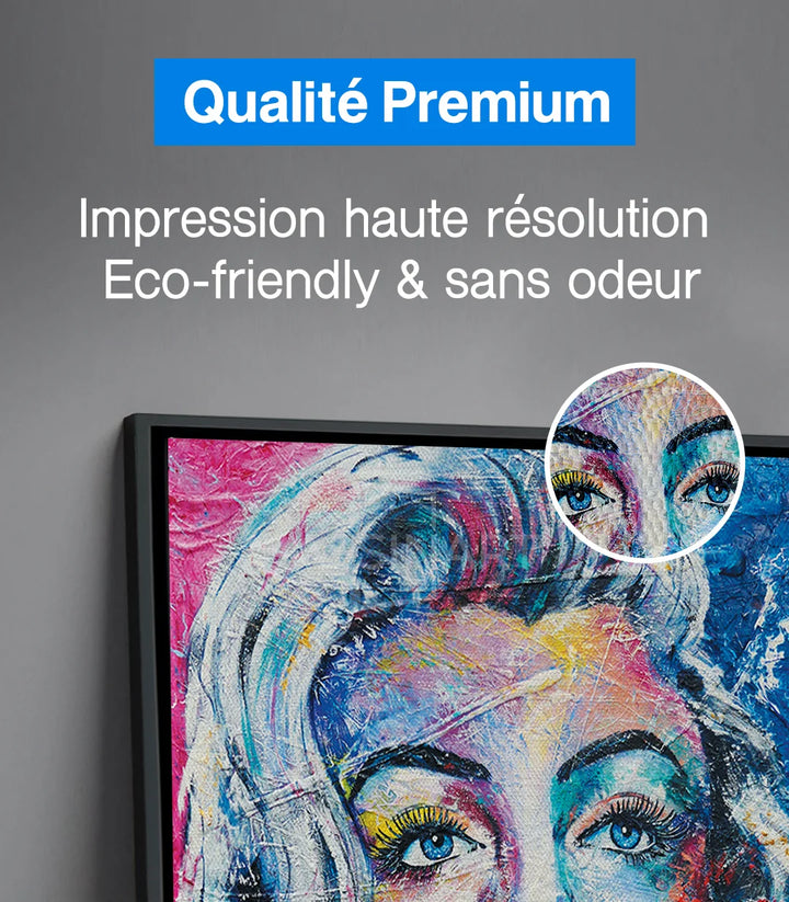Détail expressionniste Marilyn Dream Massinart