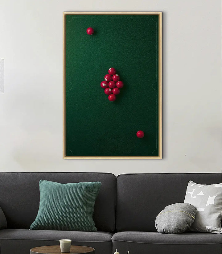 Tableau Billiard Bluff décoration murale intérieur contemporain — Massinart